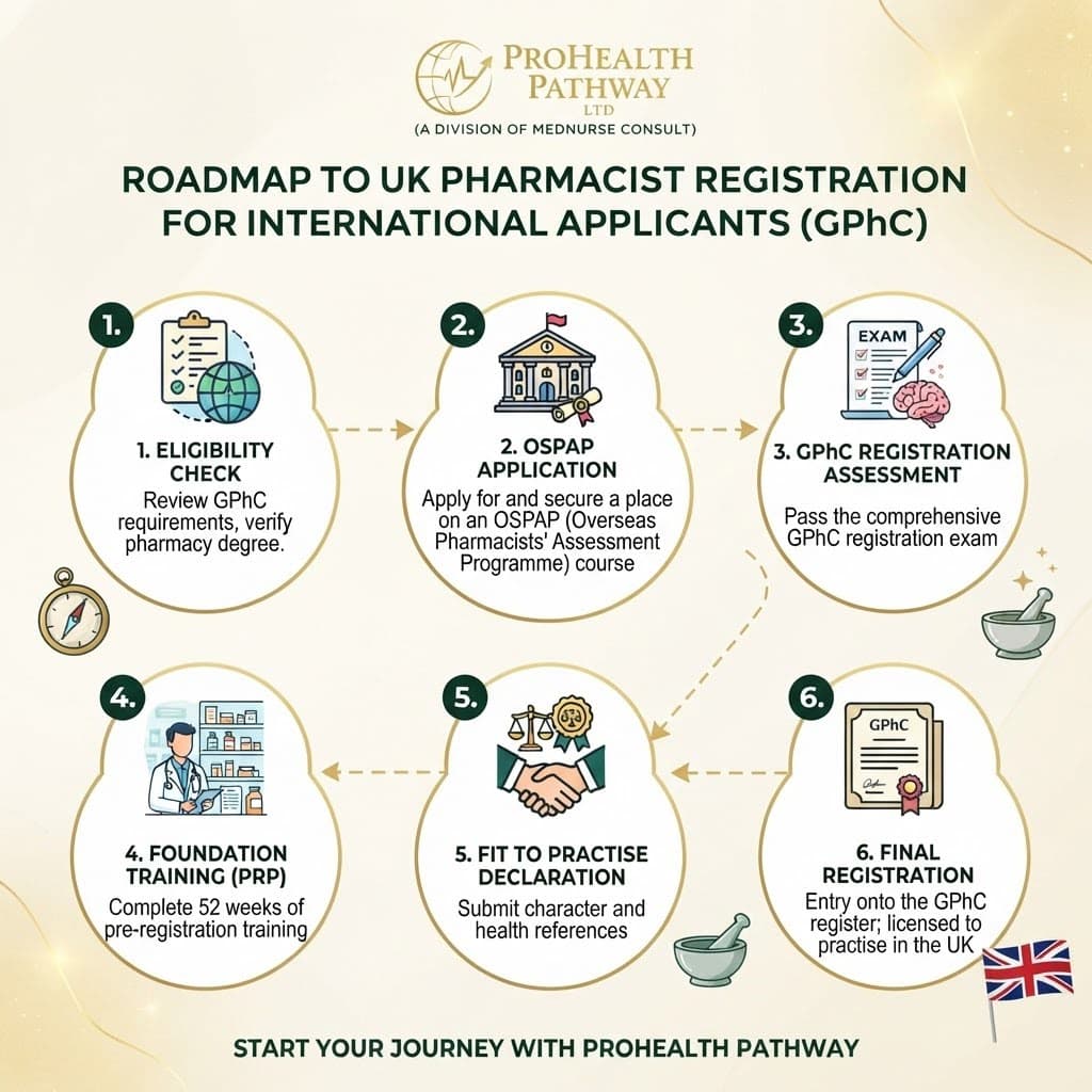 How to Register as an International Pharmacist in the UK
