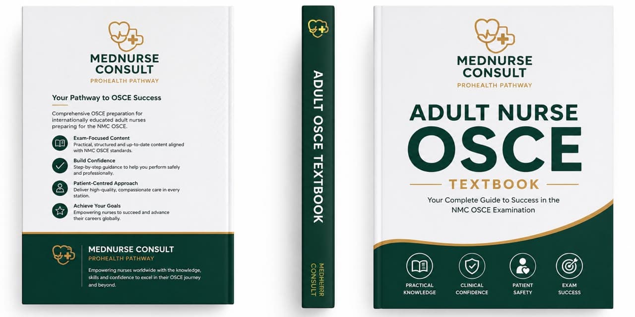 Adult Nurse OSCE Textbook — Physical Copy