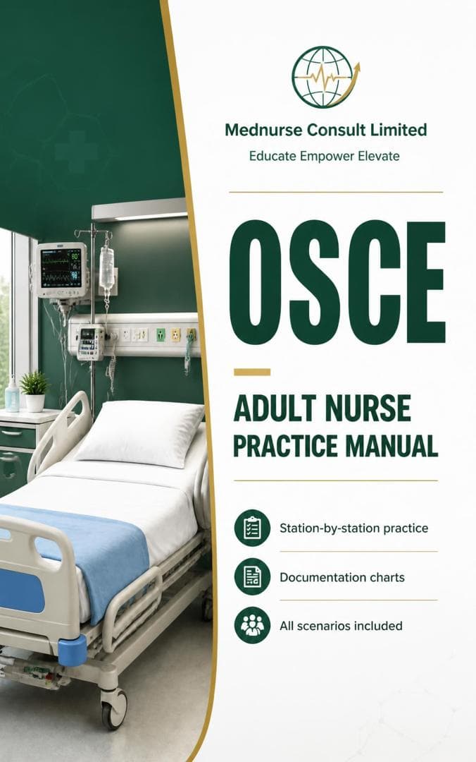 Adult Nurse OSCE Mock Book — Physical Copy